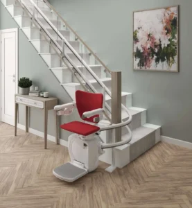 Kurviger Treppenlift
