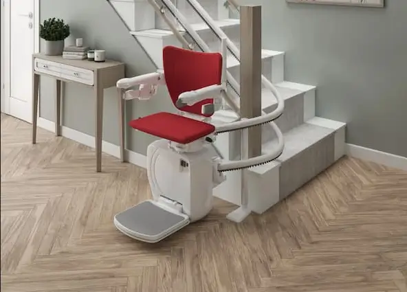 Kurviger Treppenlift